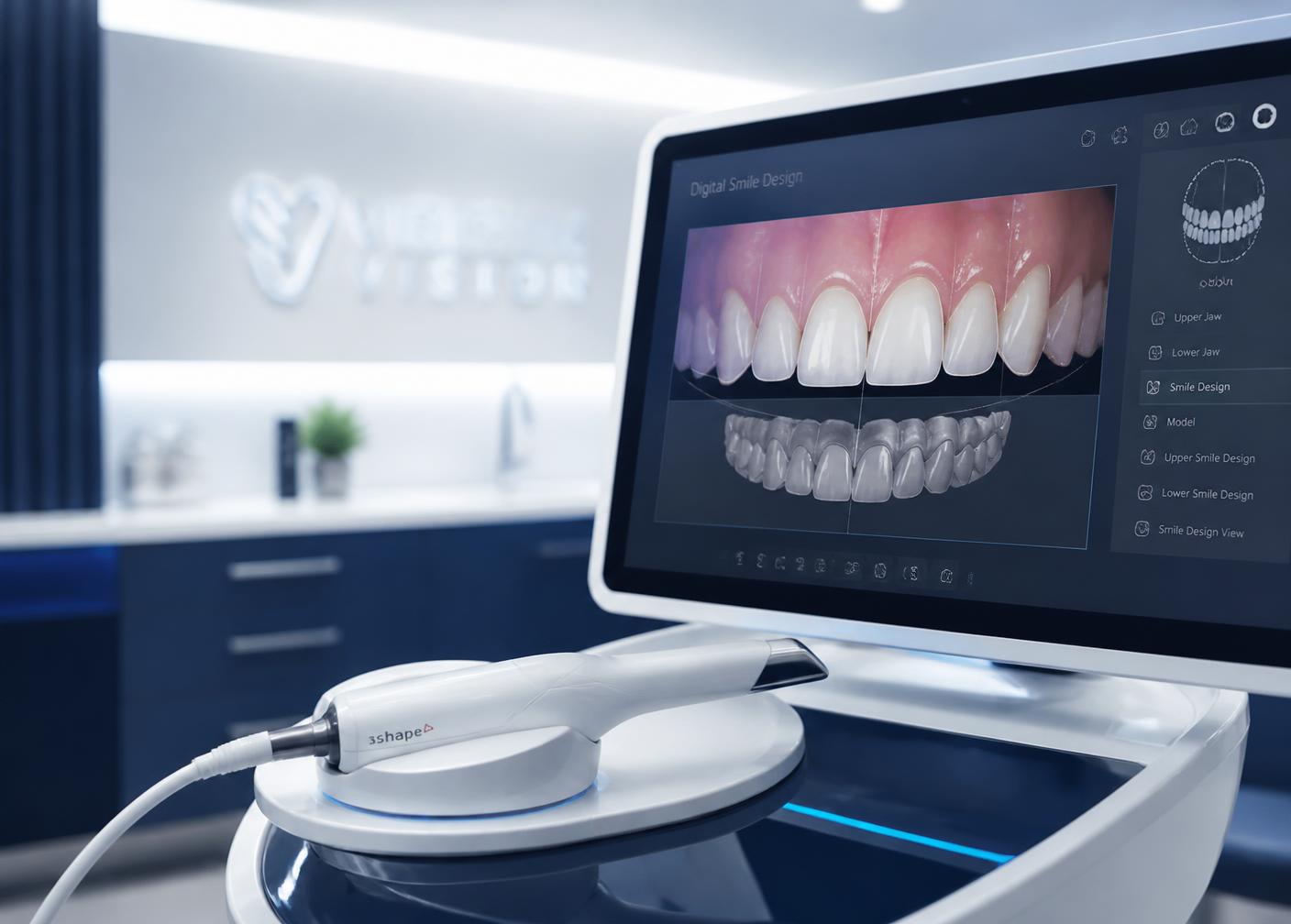 Advanced digital dental technology used for precise treatment planning
